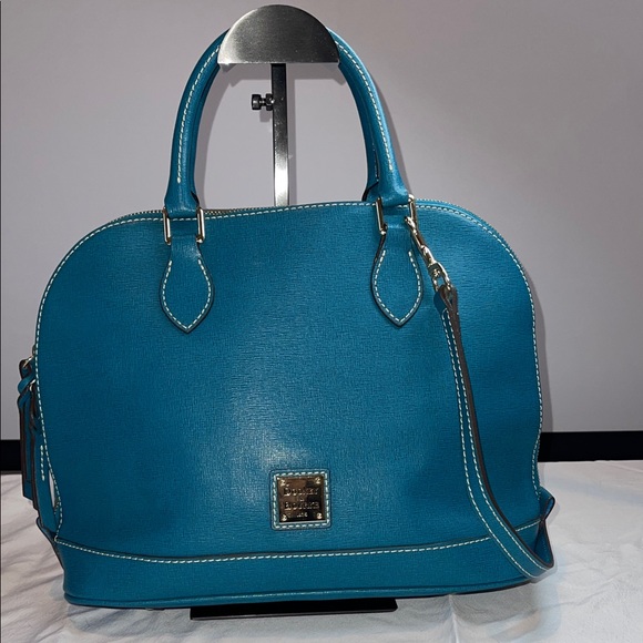 Dooney & Bourke Handbags - Dooney & Bourke Blue Satchel Bag